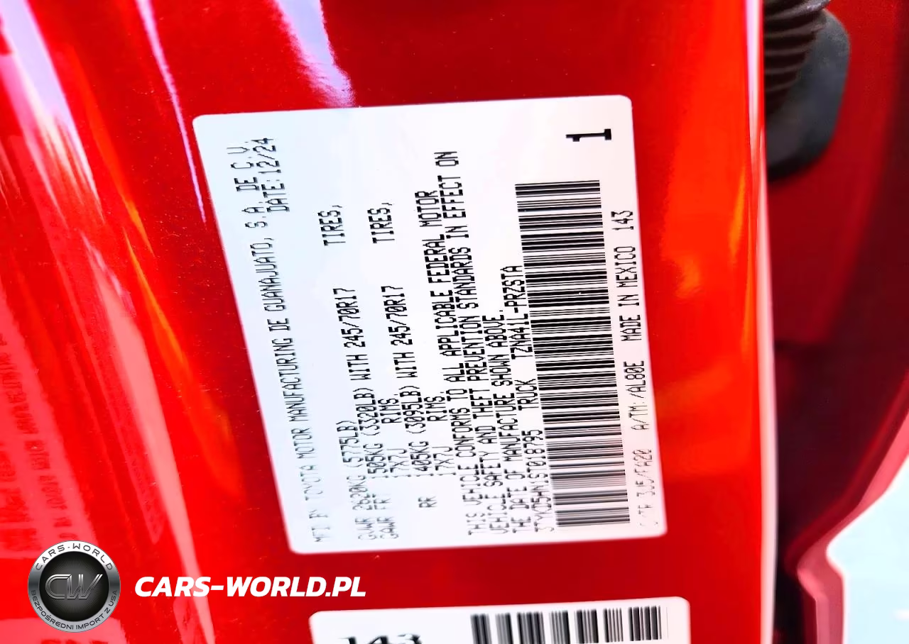 2025 Toyota Tacoma Sr VIN:3TYKD5HN1ST018795 - 12