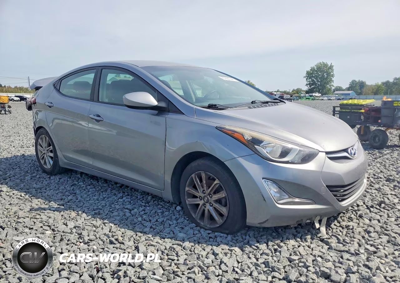 2014 Hyundai Elantra Se VIN:KMHDH4AEXEU153038 - 4