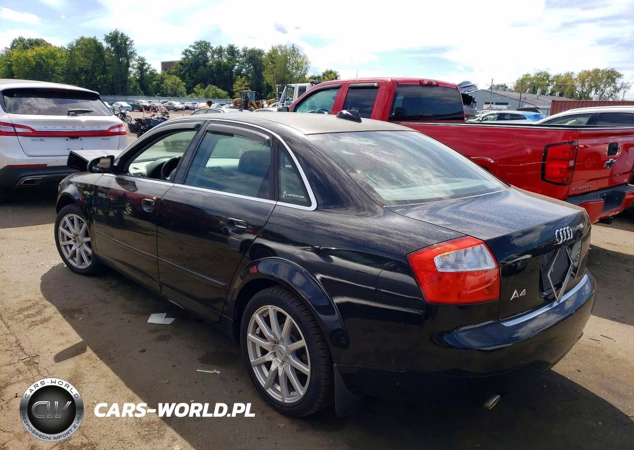 2004 Audi A4 3.0 Quattro VIN:WAULT68E84A270744 - 2