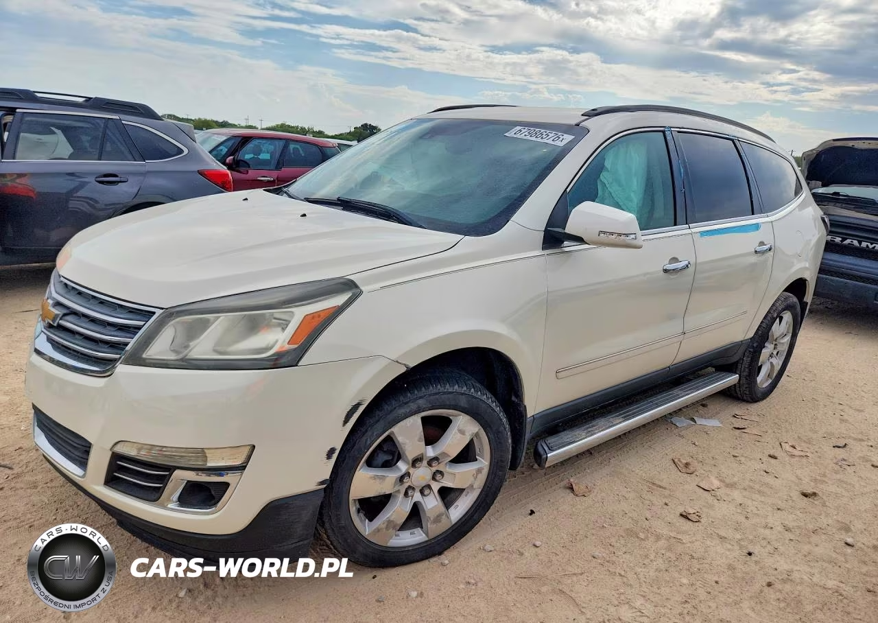 2014 Chevrolet Traverse Ltz VIN:1GNKRJKD0EJ111628 - 1