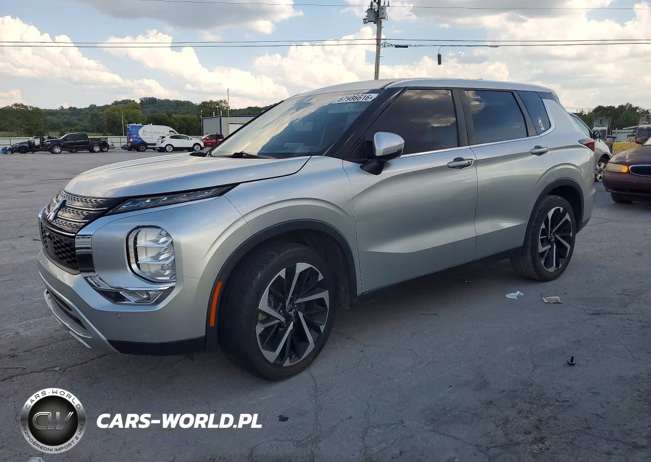 2022 Mitsubishi Outlander Se VIN:JA4J3UA82NZ063718 - 1