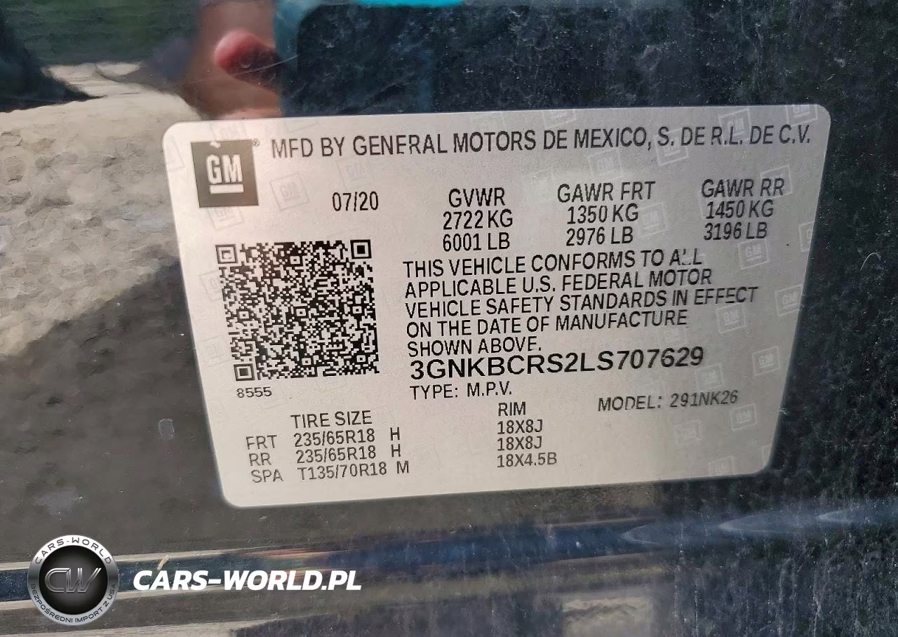 2020 Chevrolet Blazer 2Lt VIN:3GNKBCRS2LS707629 - 14