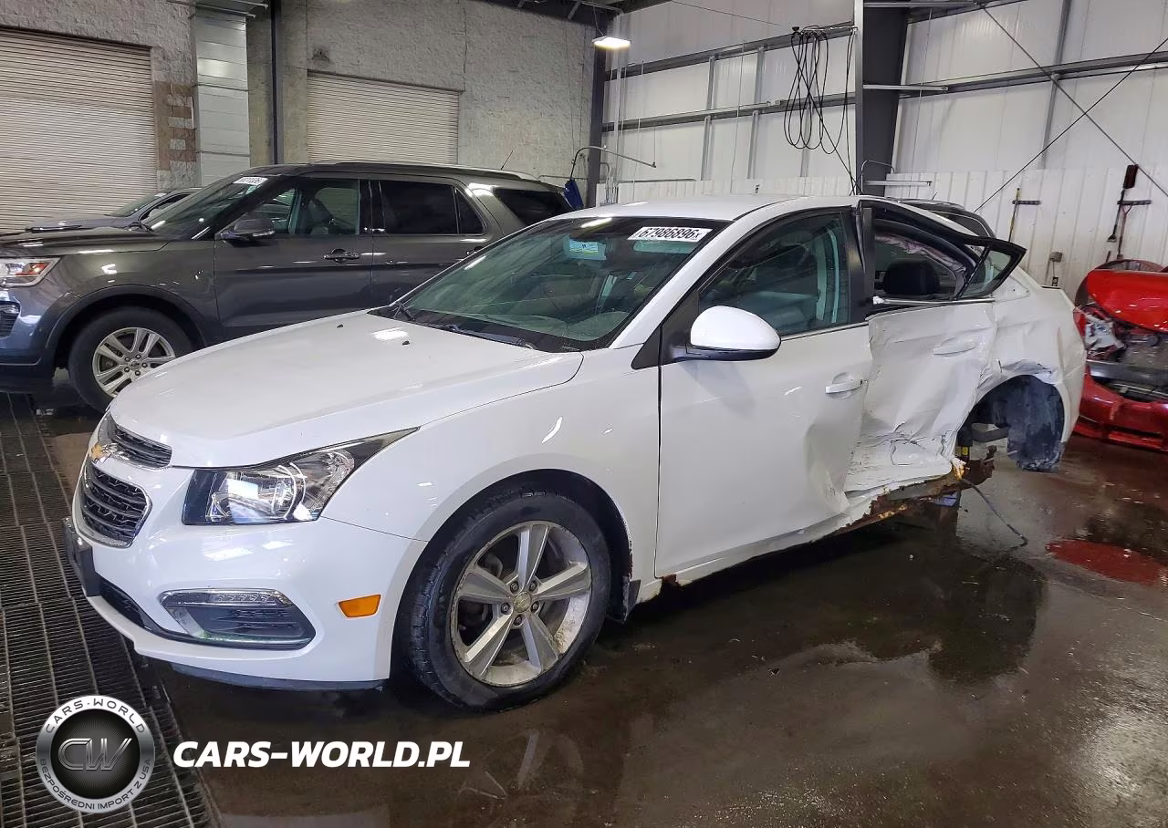 2015 Chevrolet Cruze Lt VIN:1G1PE5SB9F7260787 - 1