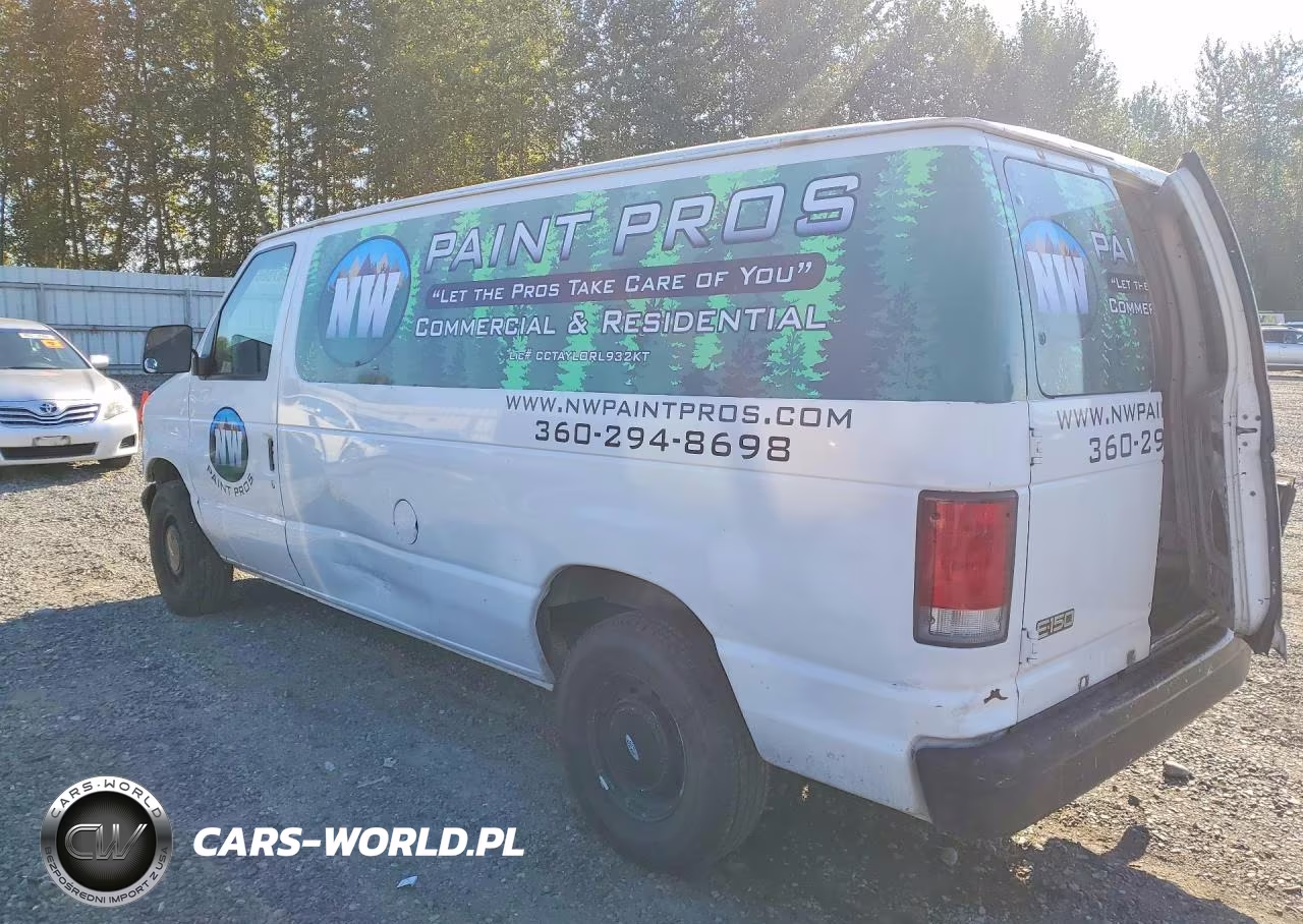 2000 Ford E150 Delivery Van VIN:1FTRE1428YHA36851 - 2