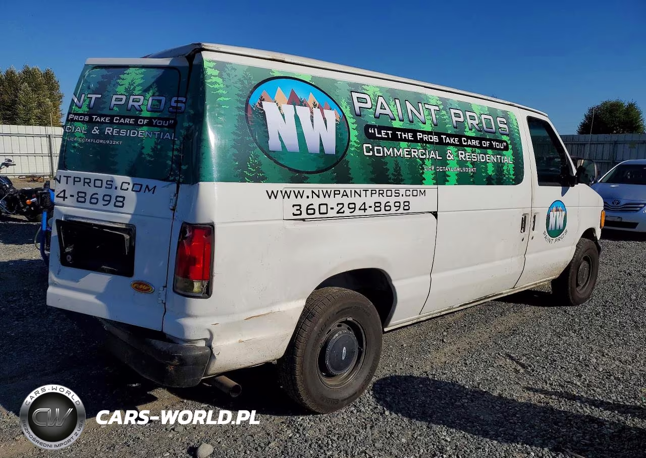 2000 Ford E150 Delivery Van VIN:1FTRE1428YHA36851 - 3