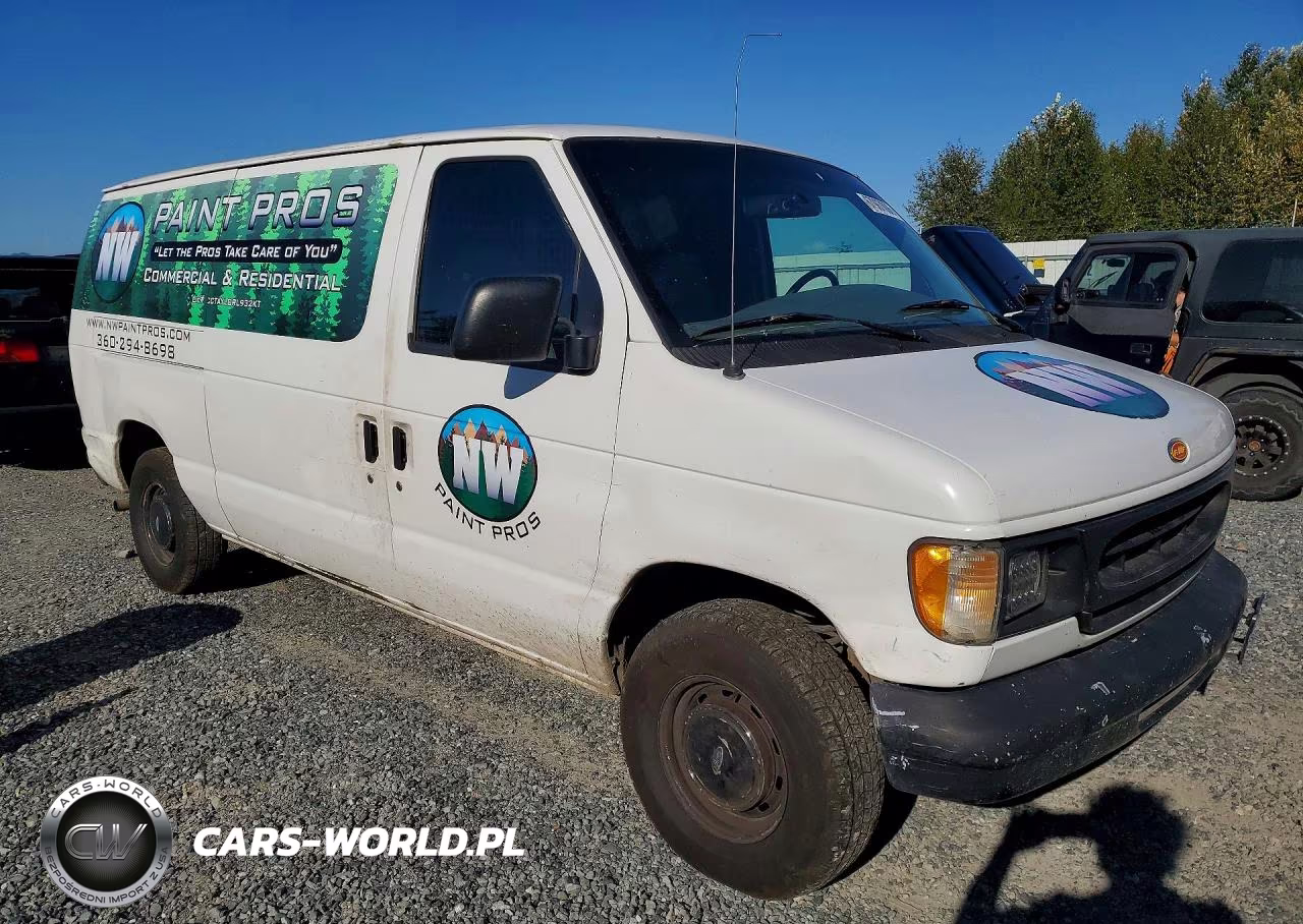 2000 Ford E150 Delivery Van VIN:1FTRE1428YHA36851 - 4