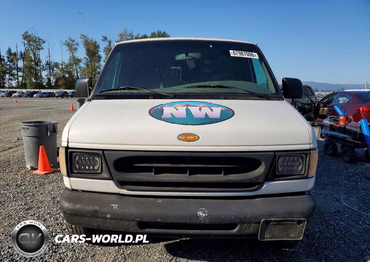 2000 Ford E150 Delivery Van VIN:1FTRE1428YHA36851 - 5