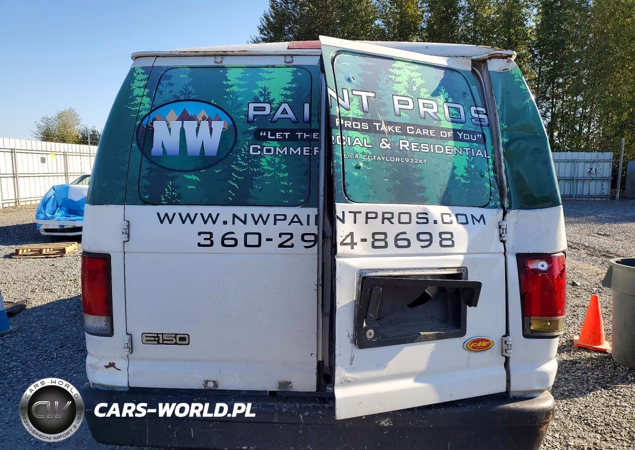 2000 Ford E150 Delivery Van VIN:1FTRE1428YHA36851 - 6