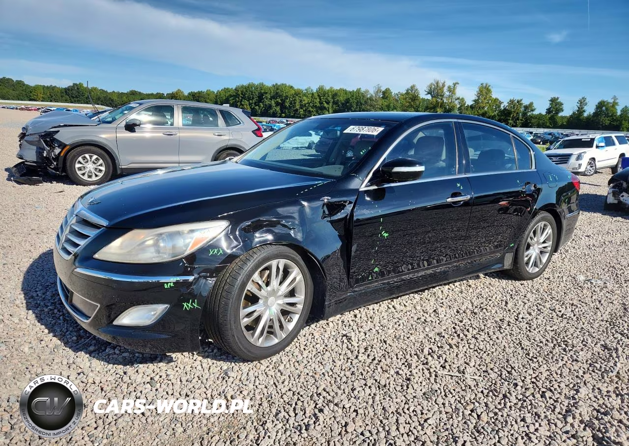 2013 Hyundai Genesis 3.8L VIN:KMHGC4DD1DU245927 - 1