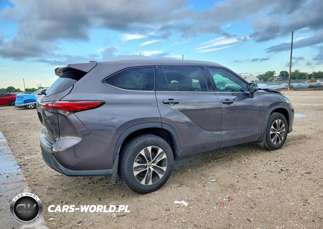 2021 Toyota Highlander Xle VIN:5TDHZRBHXMS114994 - 3