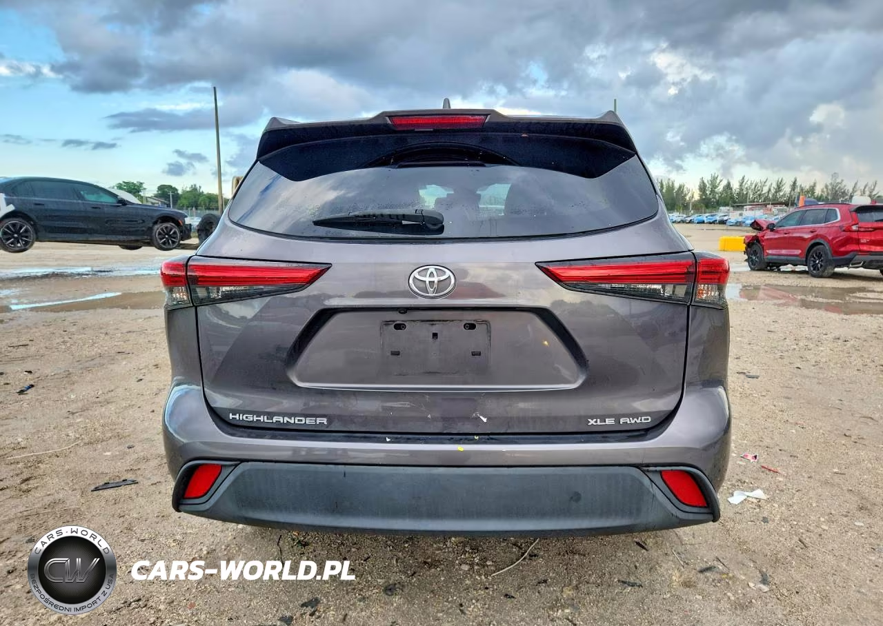 2021 Toyota Highlander Xle VIN:5TDHZRBHXMS114994 - 6