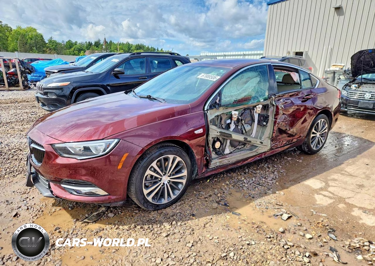 2018 Buick Regal Preferred Ii VIN:W04GN6SX9J1101346 - 1