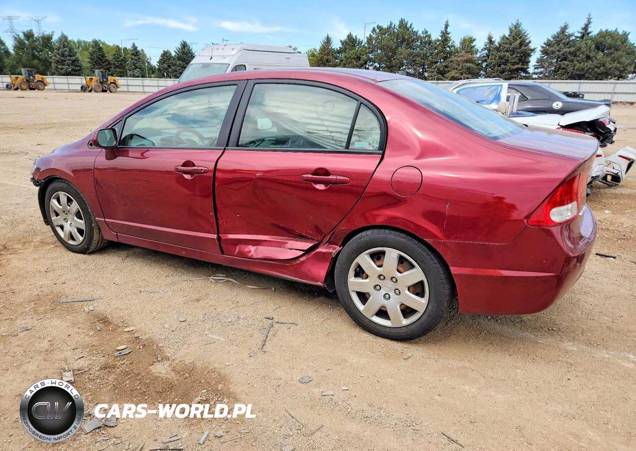 2009 Honda Civic Lx VIN:19XFA16509E009706 - 2