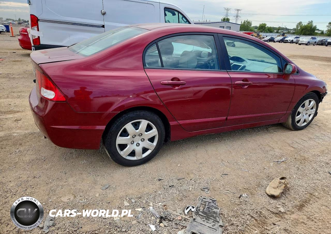 2009 Honda Civic Lx VIN:19XFA16509E009706 - 3