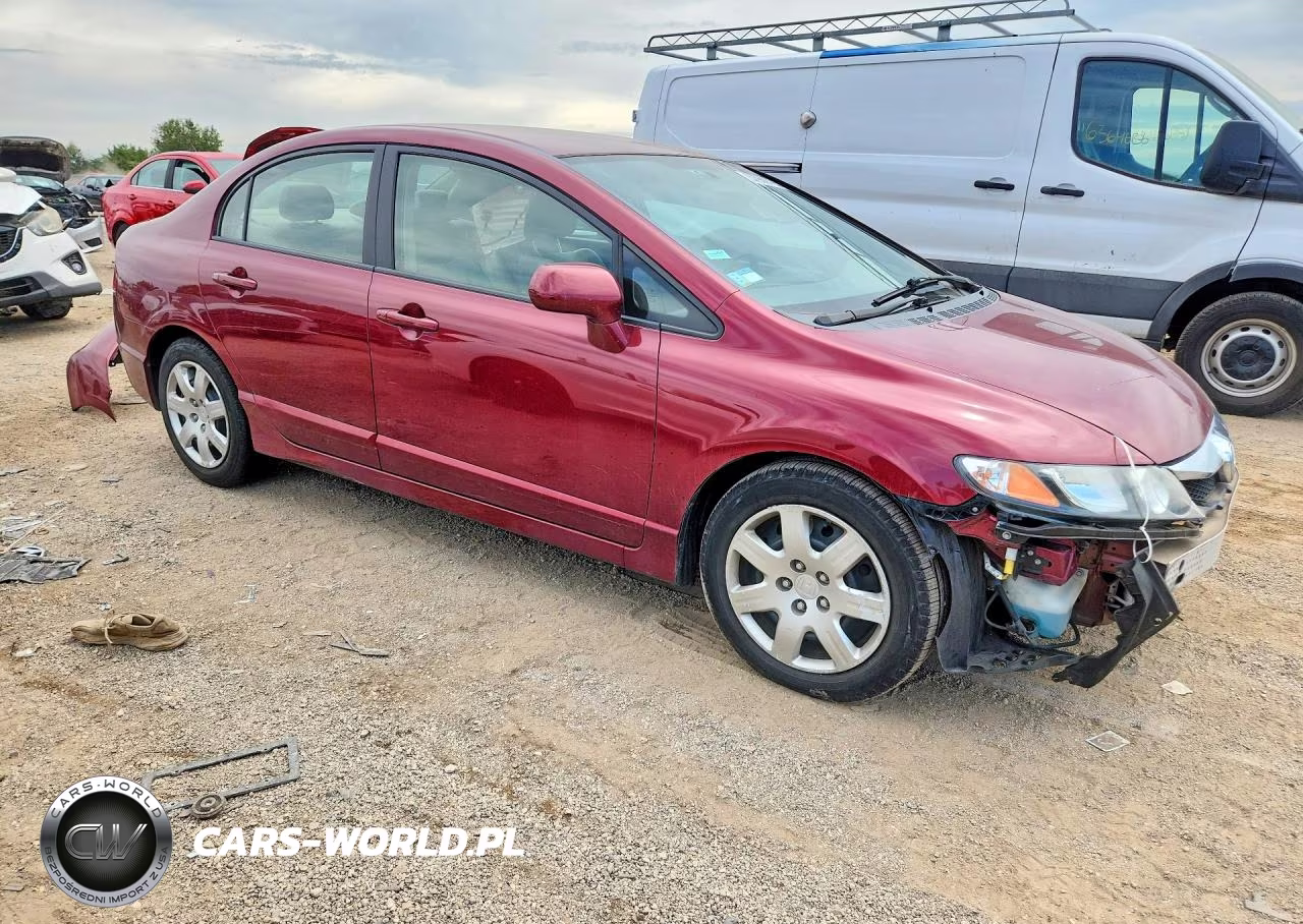 2009 Honda Civic Lx VIN:19XFA16509E009706 - 4