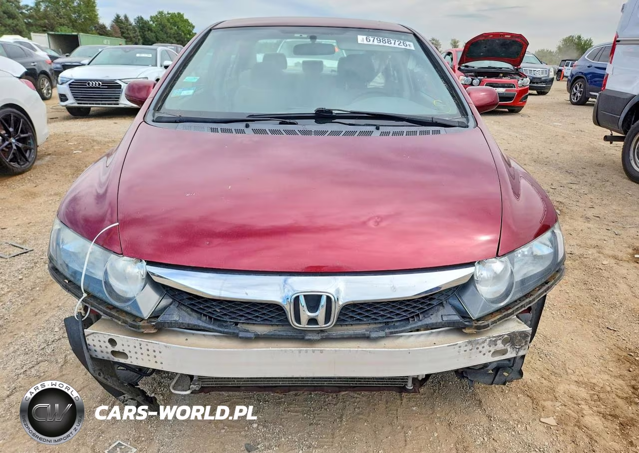 2009 Honda Civic Lx VIN:19XFA16509E009706 - 5