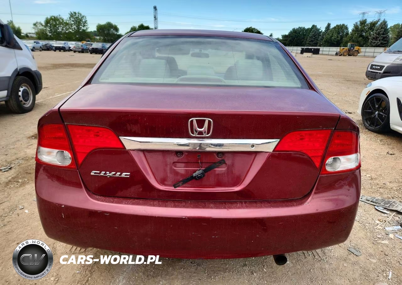 2009 Honda Civic Lx VIN:19XFA16509E009706 - 6