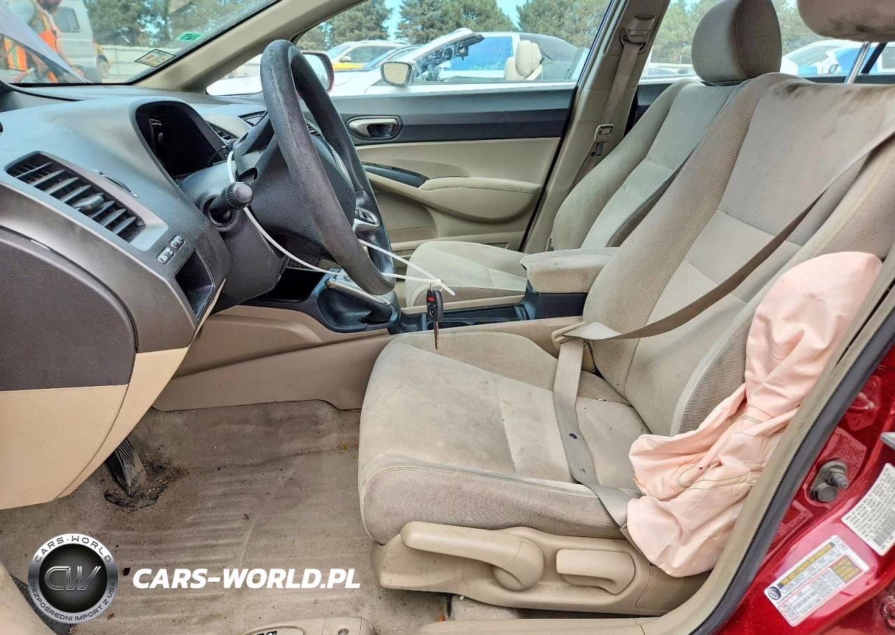 2009 Honda Civic Lx VIN:19XFA16509E009706 - 7