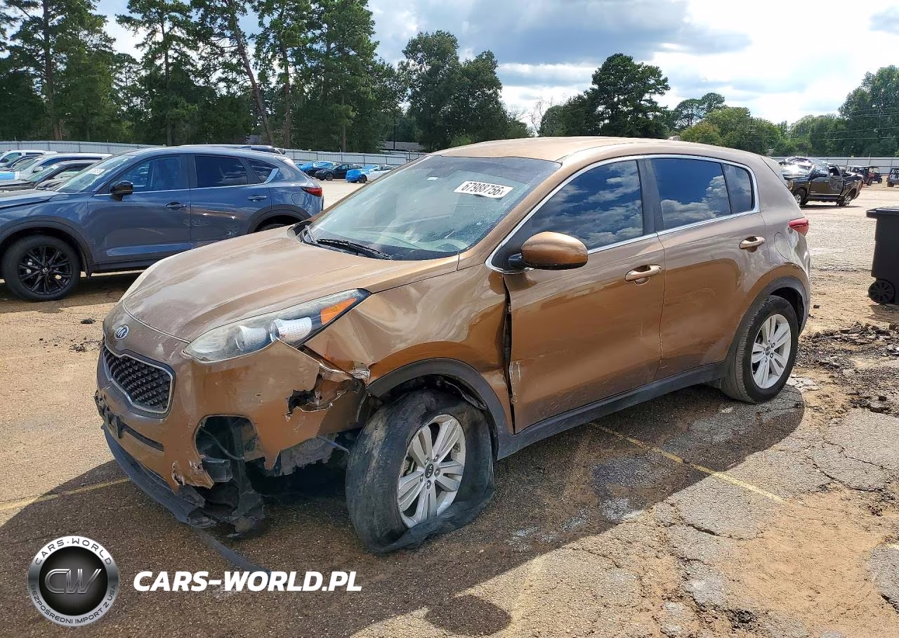 2017 Kia Sportage Lx VIN:KNDPM3AC6H7087886 - 1