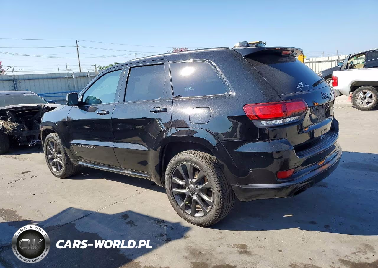 2018 Jeep Grand Cherokee Overland VIN:1C4RJECG7JC327277 - 2