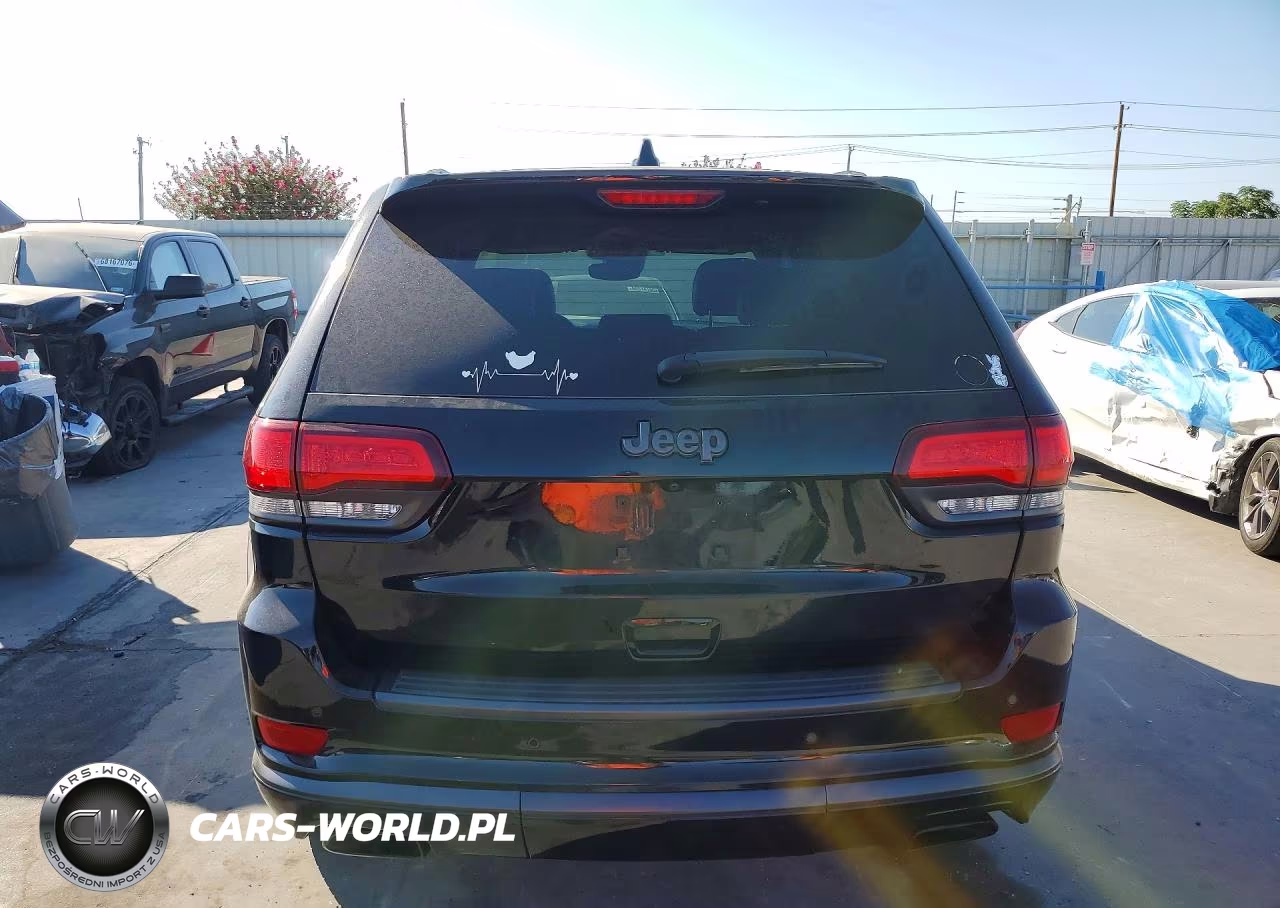 2018 Jeep Grand Cherokee Overland VIN:1C4RJECG7JC327277 - 6
