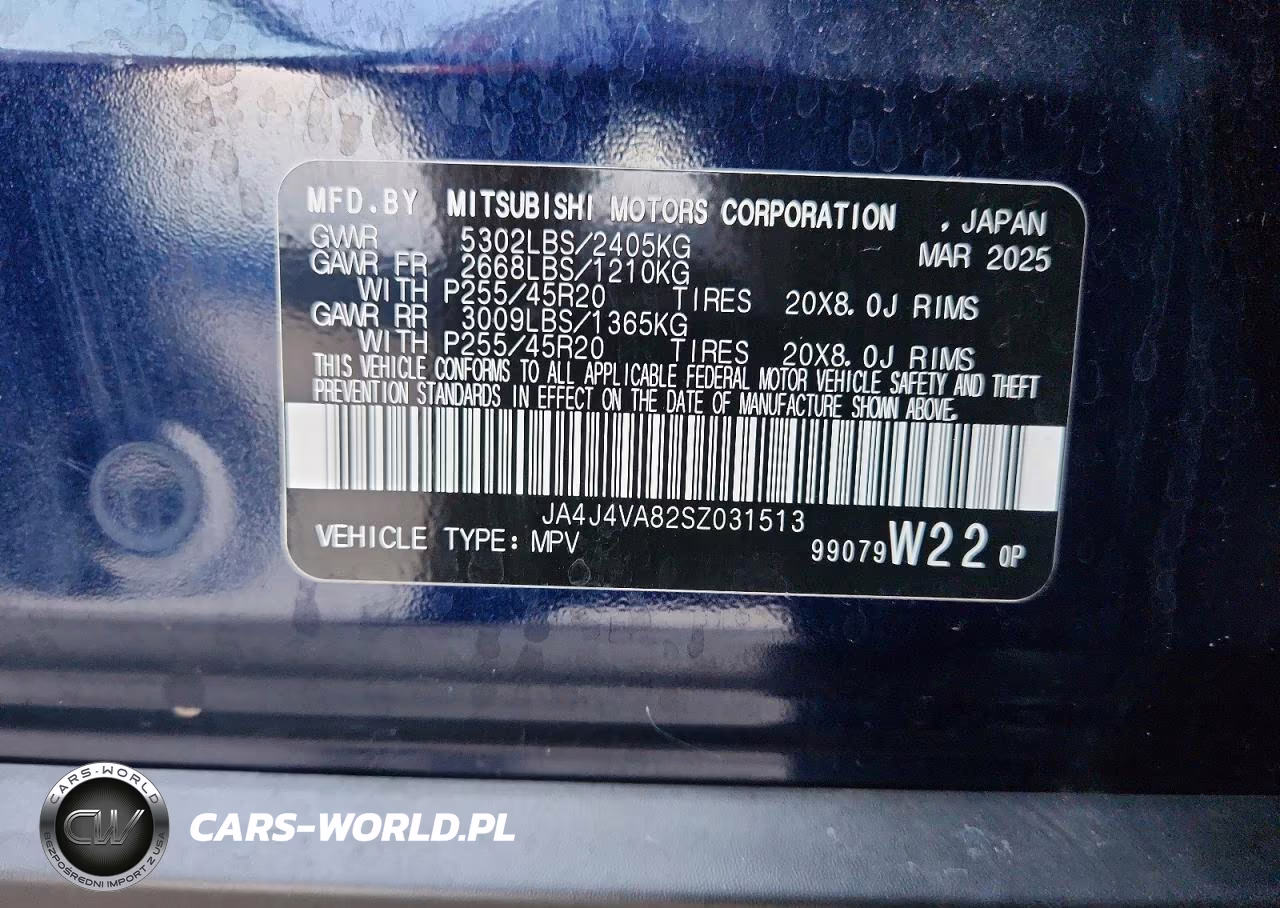 2025 Mitsubishi Outlander Se VIN:JA4J4VA82SZ031513 - 13