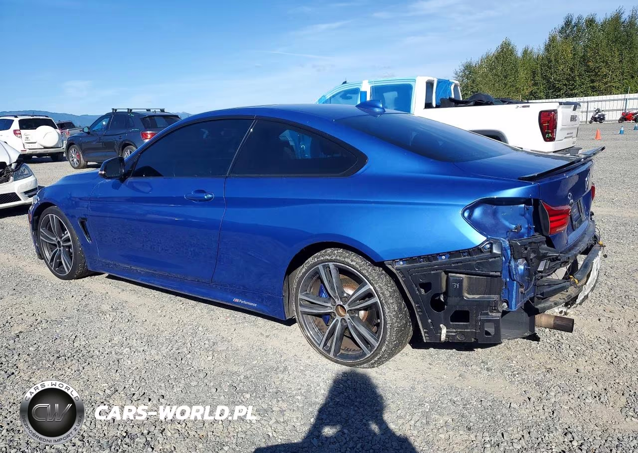 2017 BMW 440I VIN:WBA4P1C57HK522602 - 2