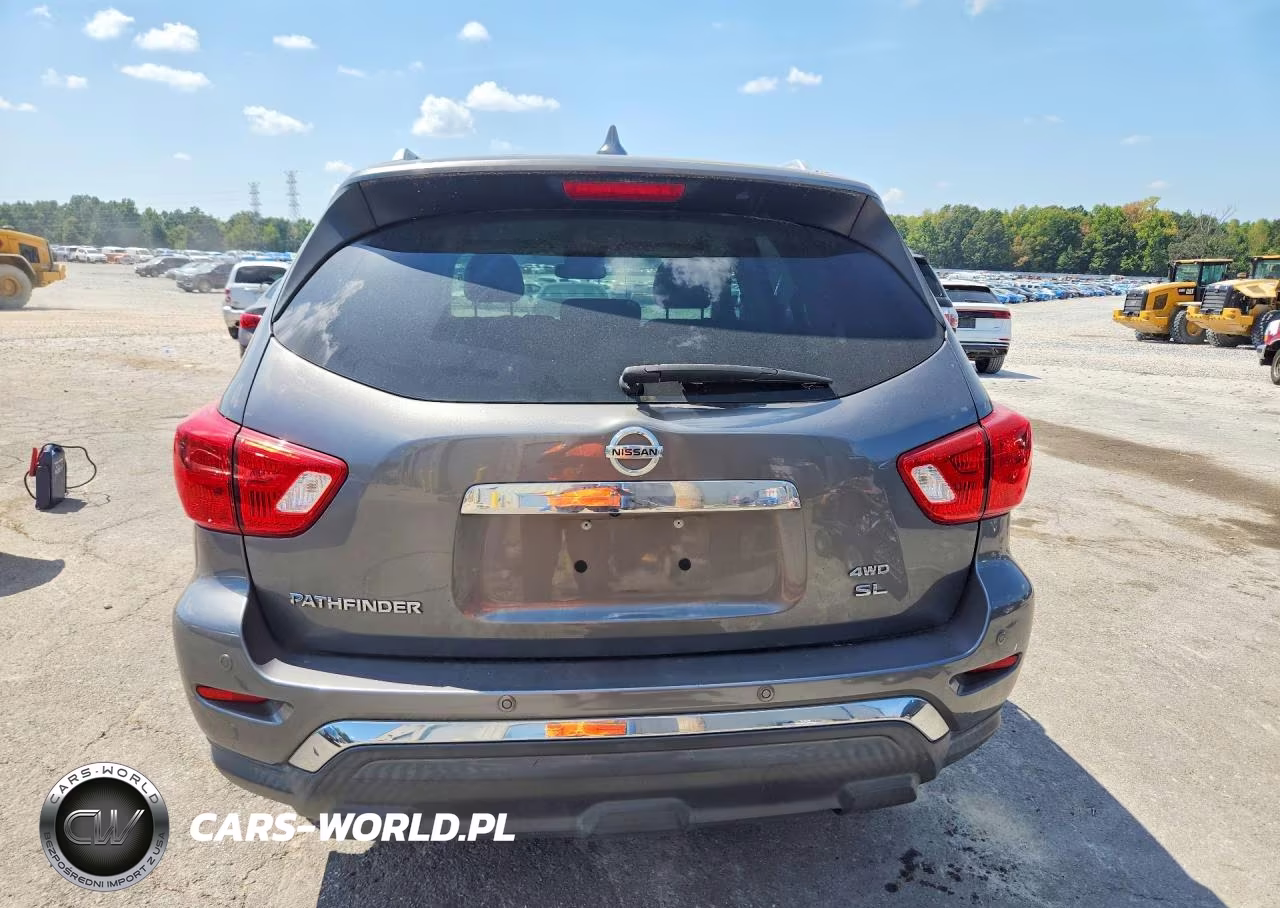 2019 Nissan Pathfinder Sl VIN:5N1DR2MM8KC634489 - 6