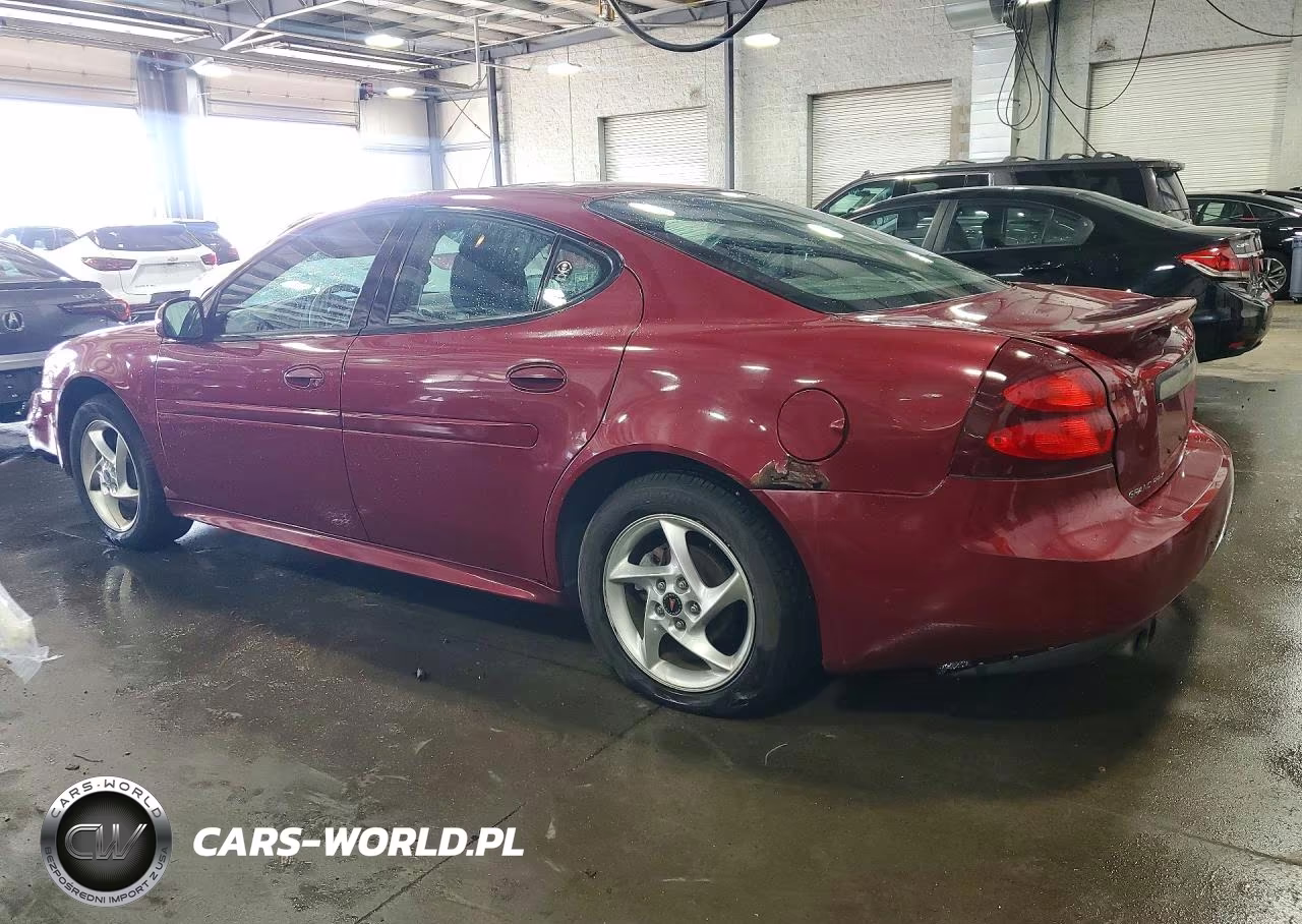2004 Pontiac Grand Prix Gtp VIN:2G2WR524241332677 - 2