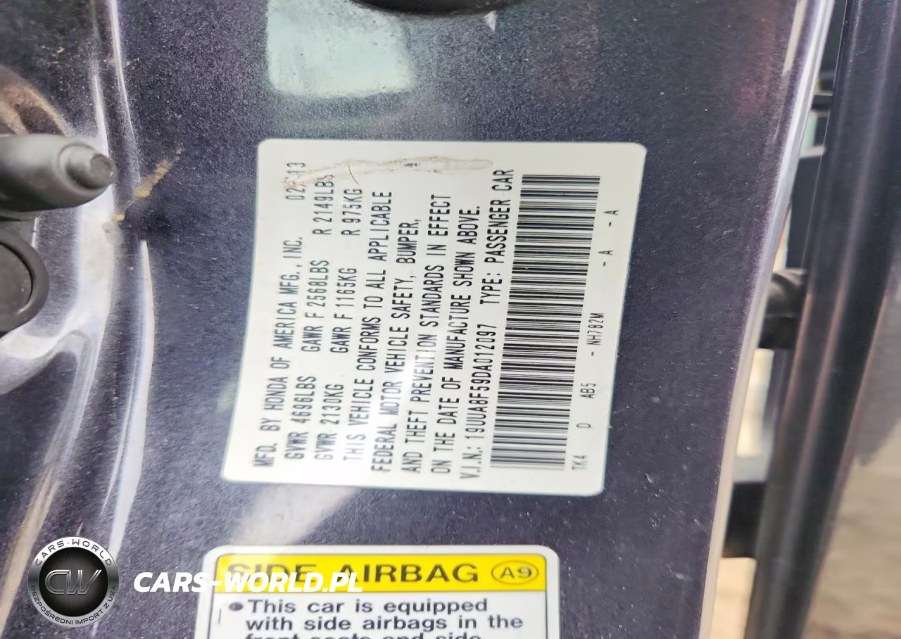 2013 Acura Tl Tech VIN:19UUA8F59DA012097 - 12
