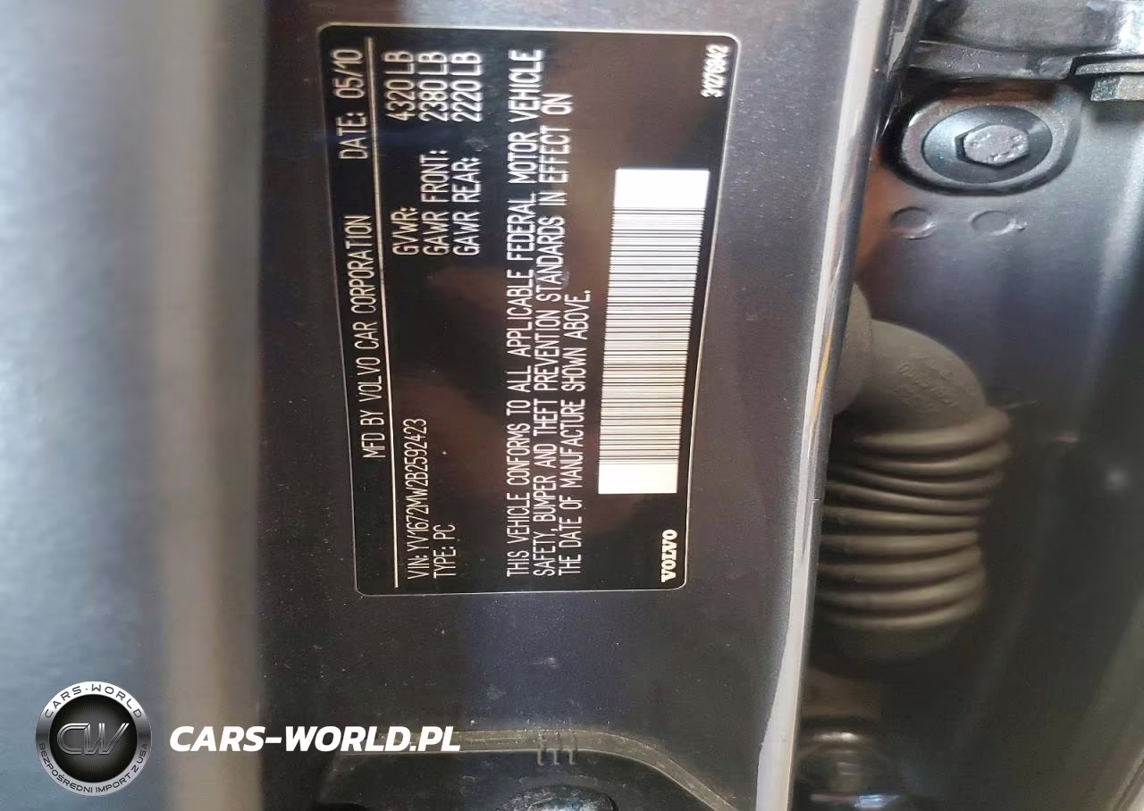 2011 Volvo V50 T5 VIN:YV1672MW2B2592423 - 12