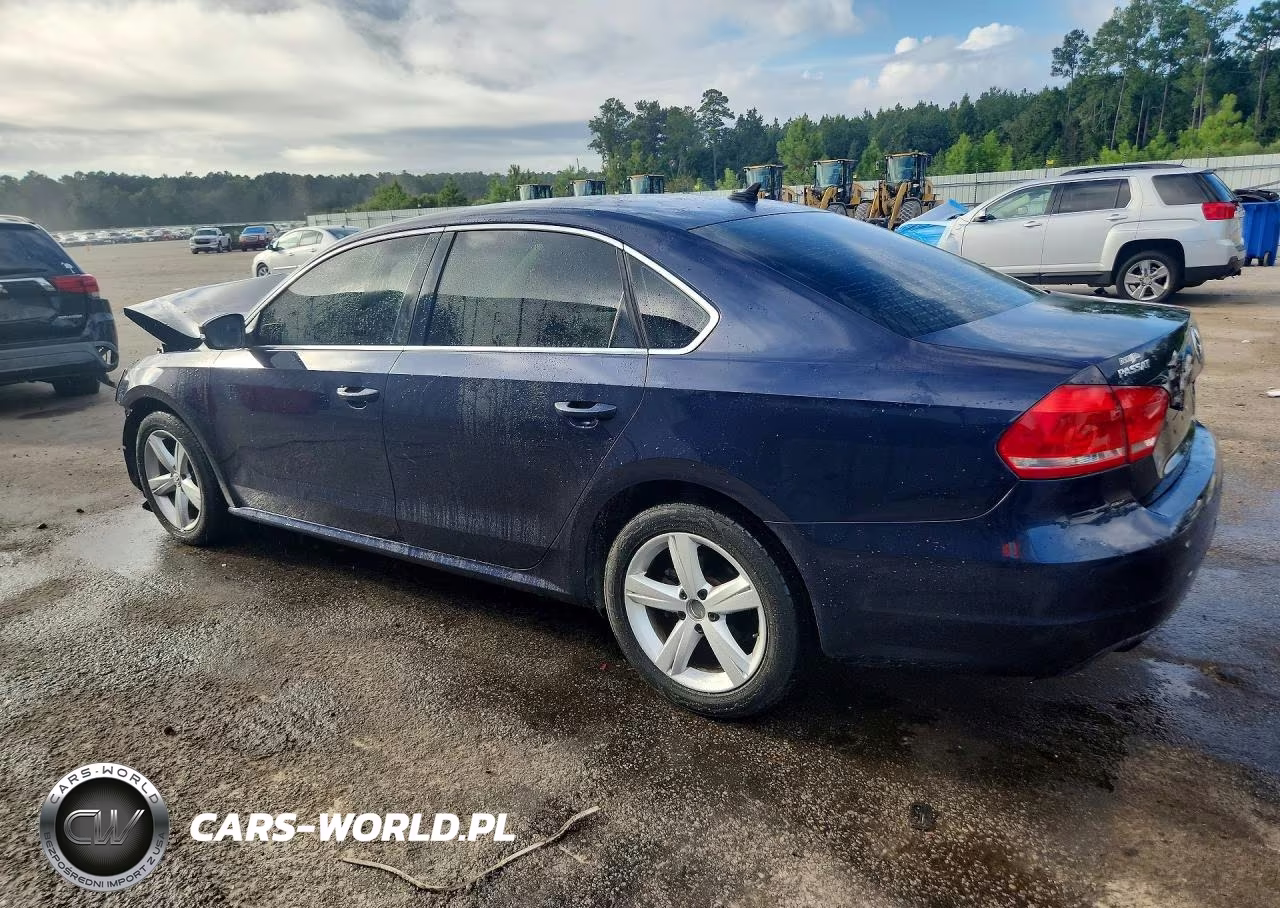 2013 Volkswagen Passat Se VIN:1VWBH7A31DC004353 - 2