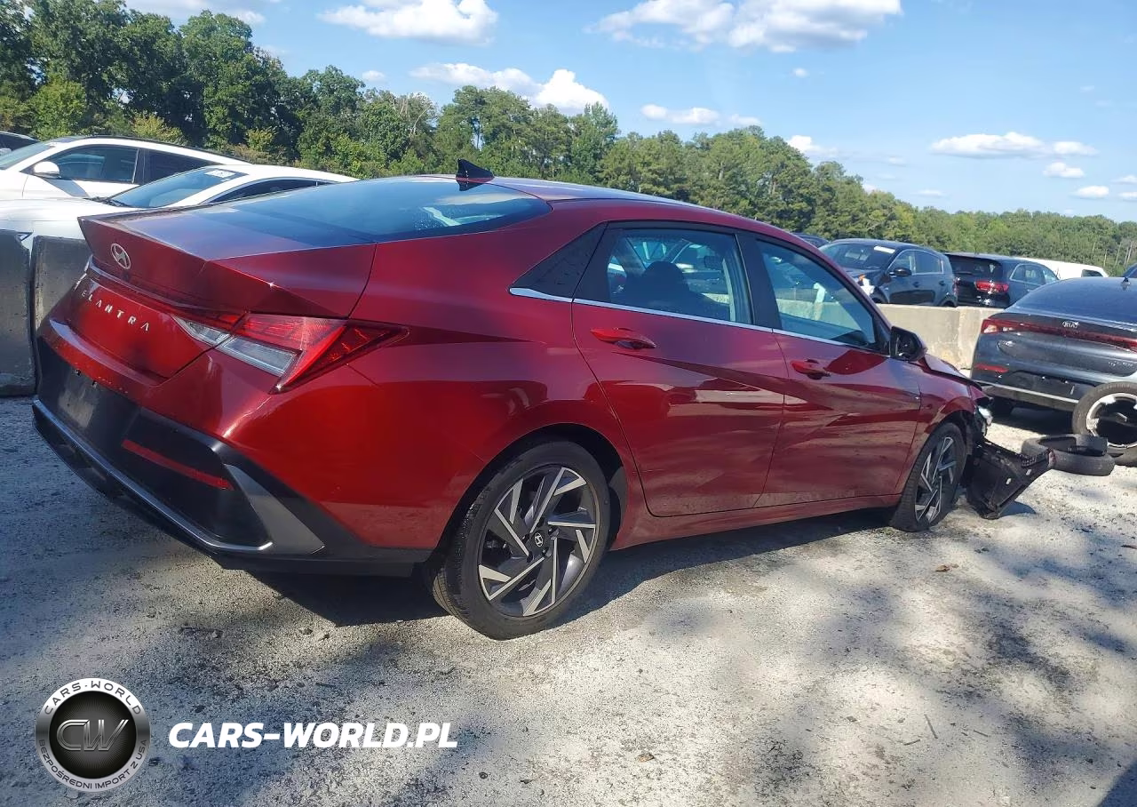 2025 Hyundai Elantra Sel VIN:KMHLS4DG9SU906709 - 3