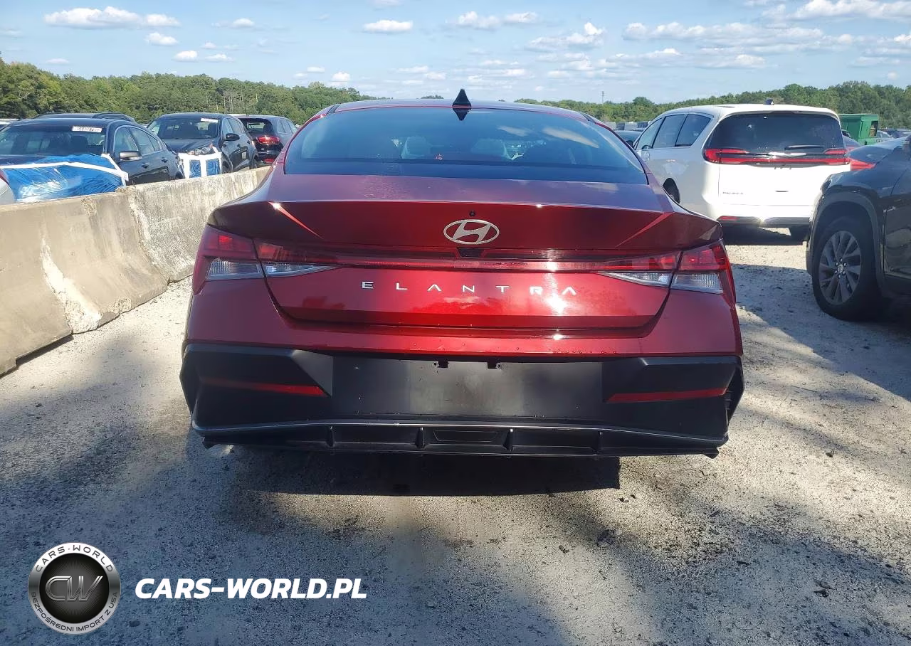 2025 Hyundai Elantra Sel VIN:KMHLS4DG9SU906709 - 6