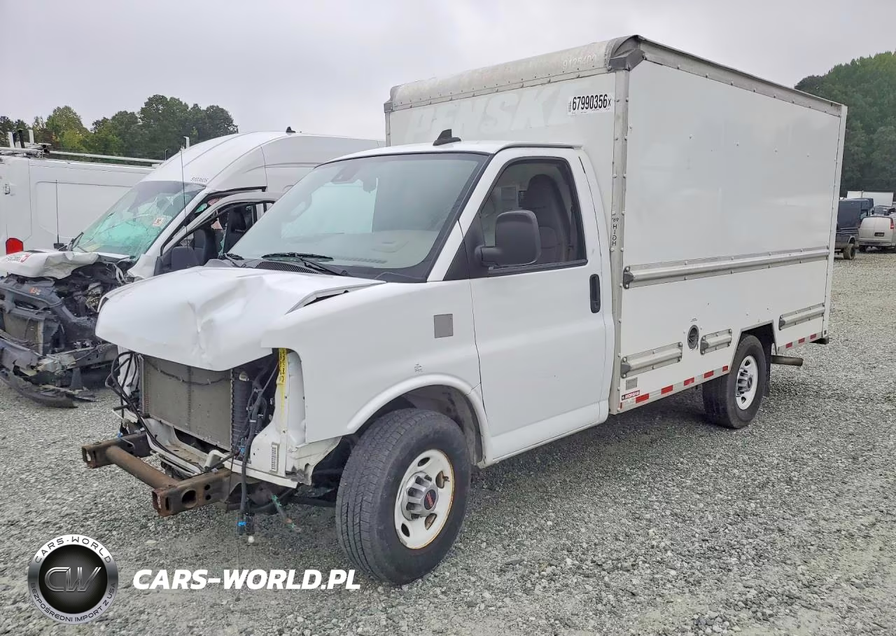 2021 GMC Savana Cutaway G3500 Box Truck VIN:1GD07RFP4M1226445 - 1