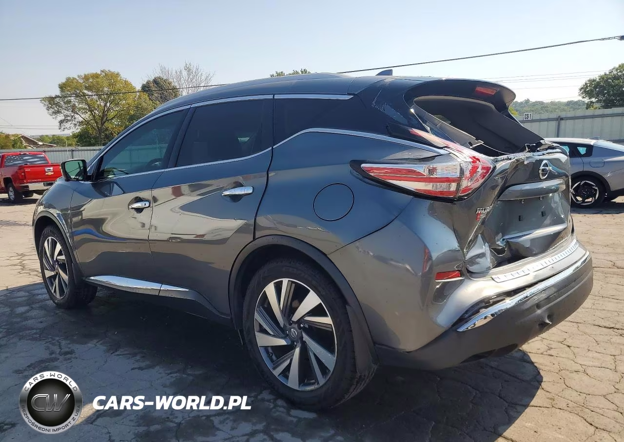 2018 Nissan Murano Platinum VIN:5N1AZ2MG8JN203604 - 2