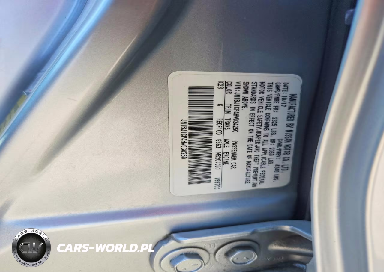 2017 Nissan Rogue Sport S VIN:JN1BJ1CP4HW034250 - 13