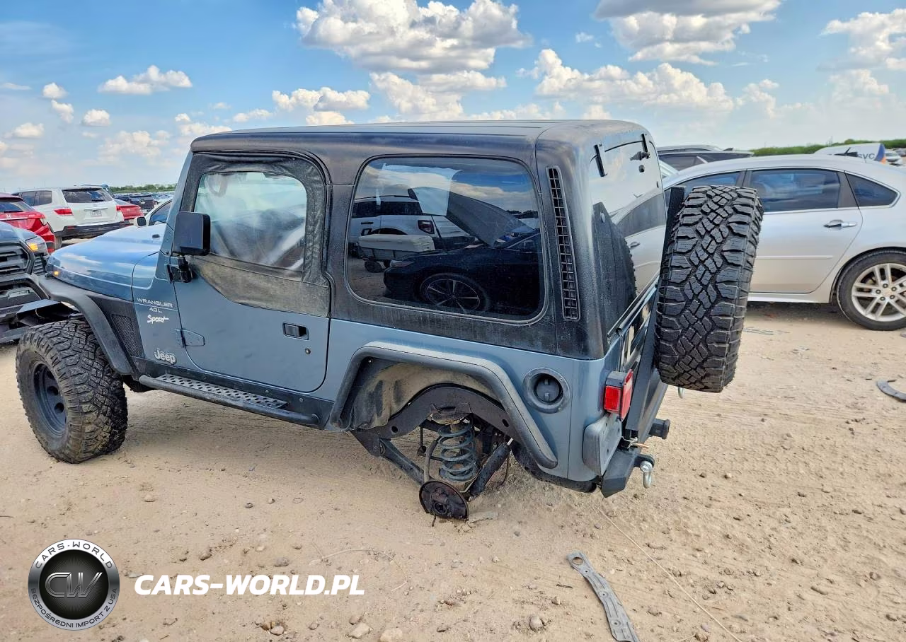 1997 Jeep Wrangler - Tj Sport VIN:1J4FY19S6VP516692 - 2