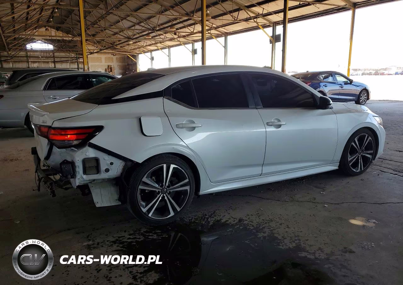 2020 Nissan Sentra Sr VIN:3N1AB8DV2LY218215 - 3