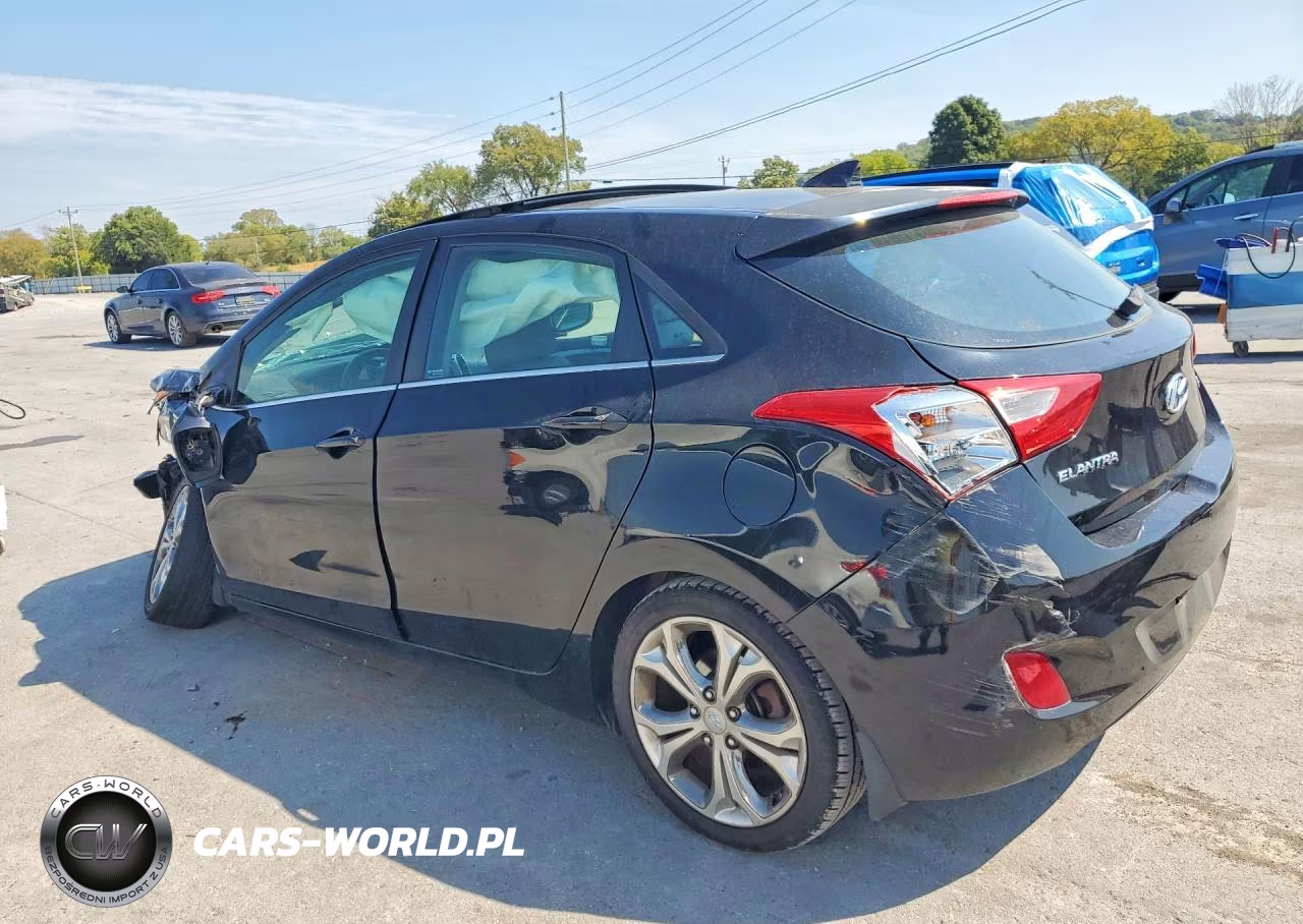 2013 Hyundai Elantra Gt Base VIN:KMHD35LEXDU055014 - 2
