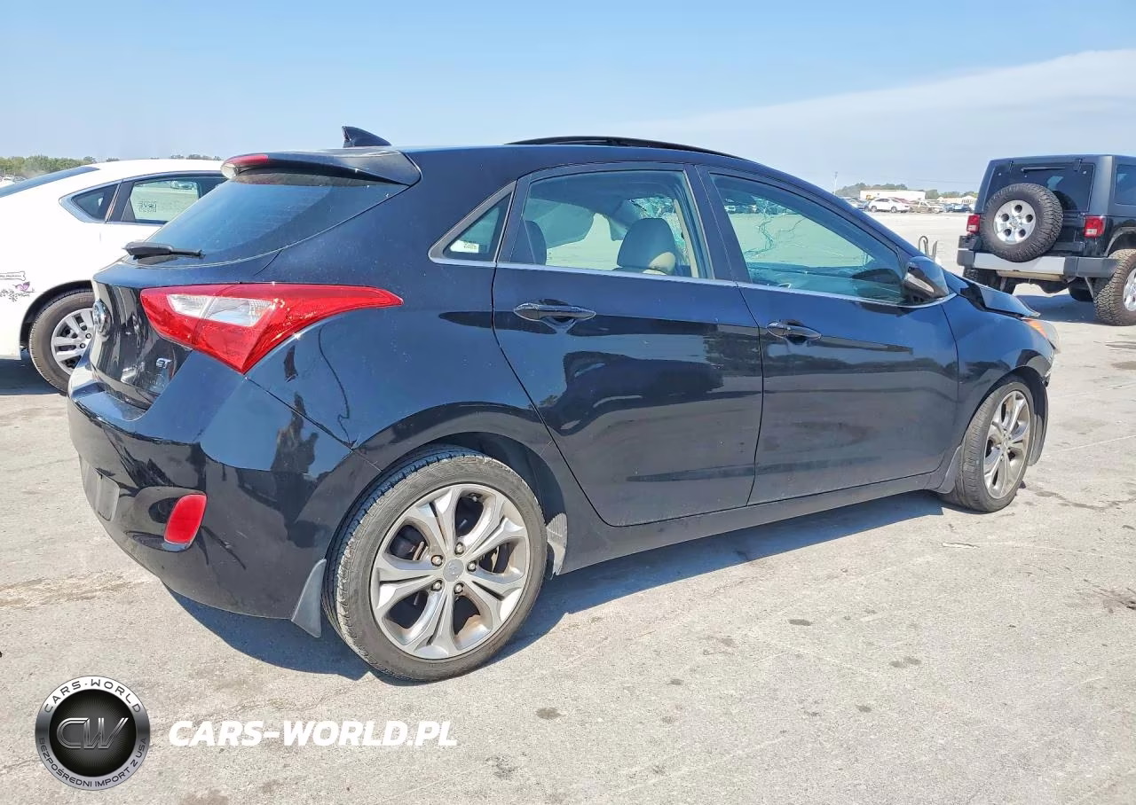 2013 Hyundai Elantra Gt Base VIN:KMHD35LEXDU055014 - 3