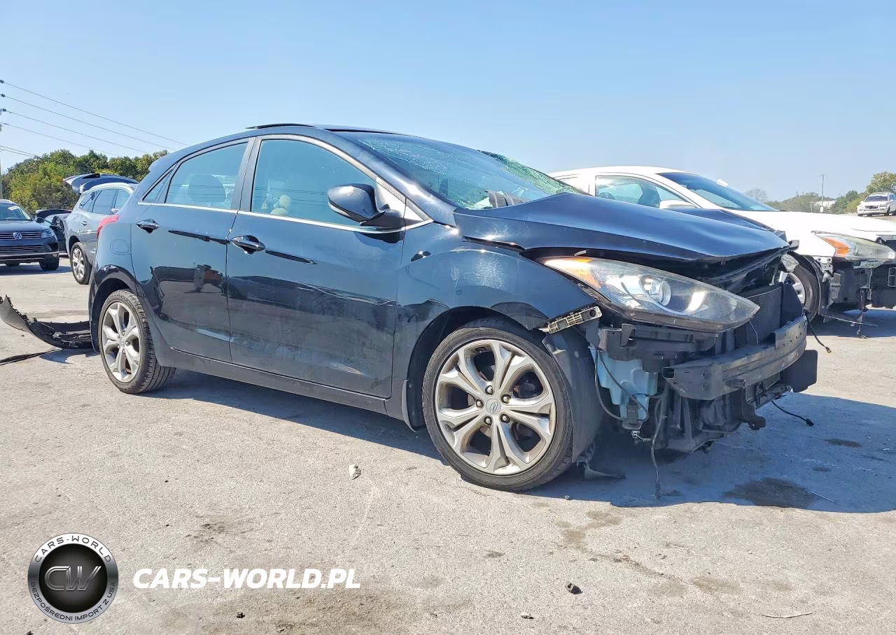2013 Hyundai Elantra Gt Base VIN:KMHD35LEXDU055014 - 4