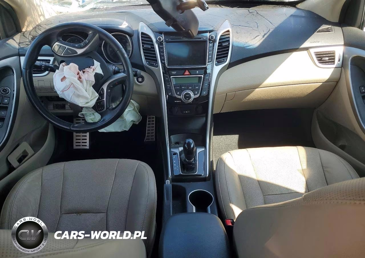 2013 Hyundai Elantra Gt Base VIN:KMHD35LEXDU055014 - 8