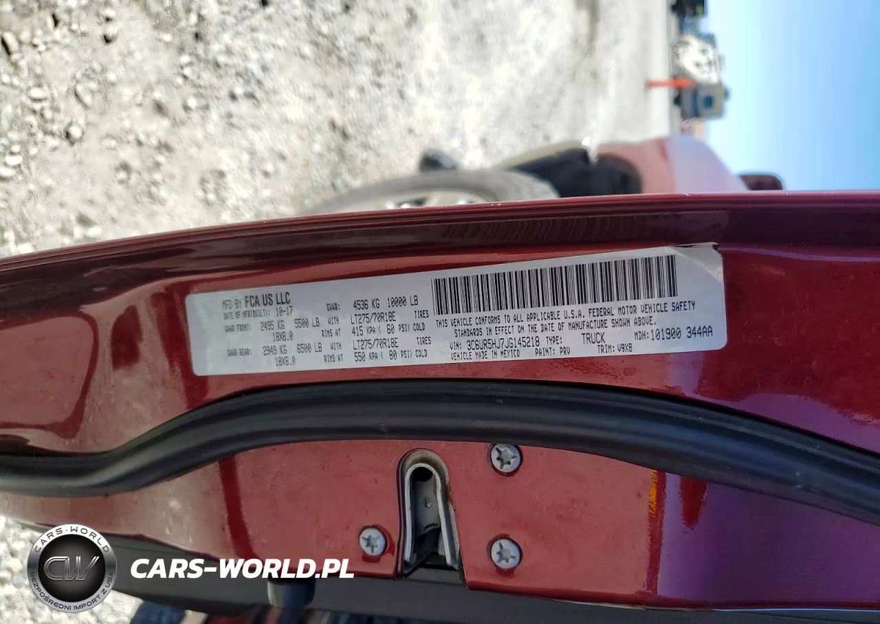 2018 Ram 2500 St VIN:3C6UR5HJ7JG145218 - 12