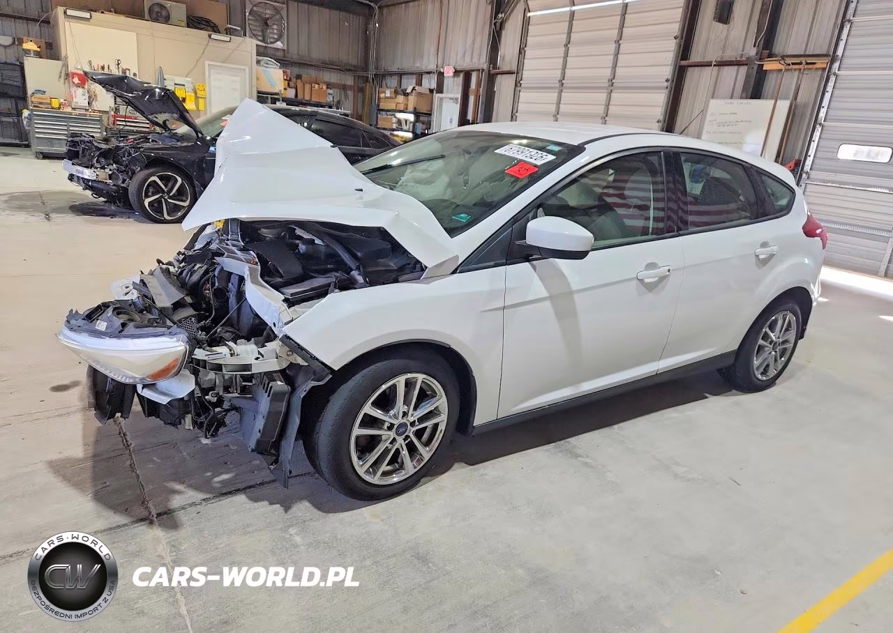 2018 Ford Focus Se VIN:1FADP3K25JL231947 - 1