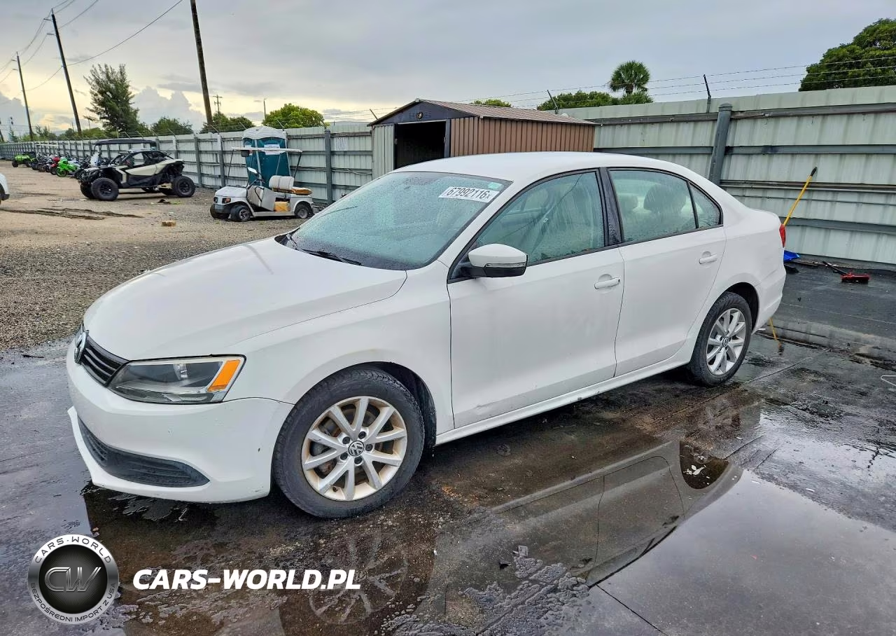 2011 Volkswagen Jetta Se VIN:3VWDX7AJ5BM119494 - 1