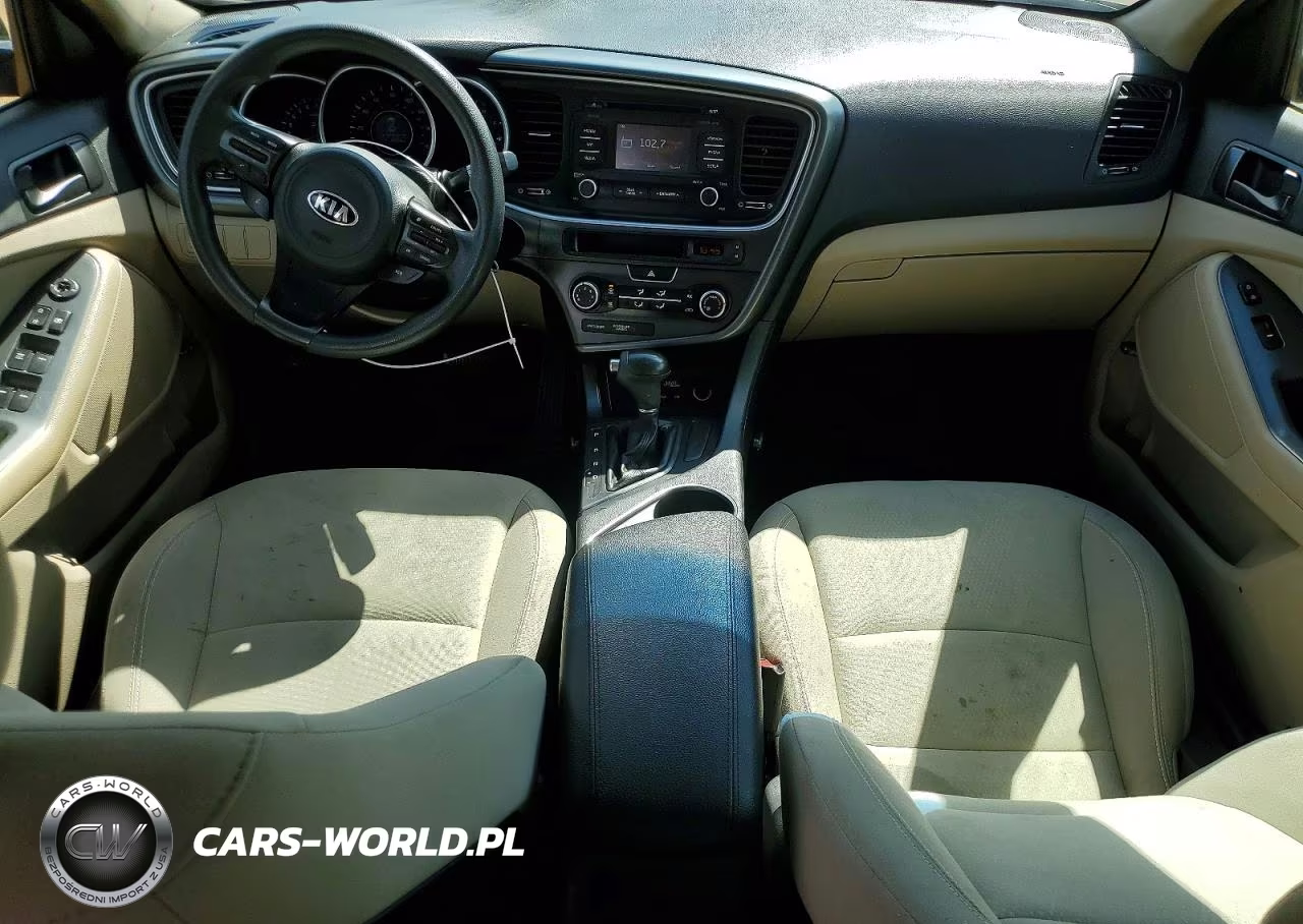 2015 Kia Optima Lx VIN:5XXGM4A70FG396413 - 8