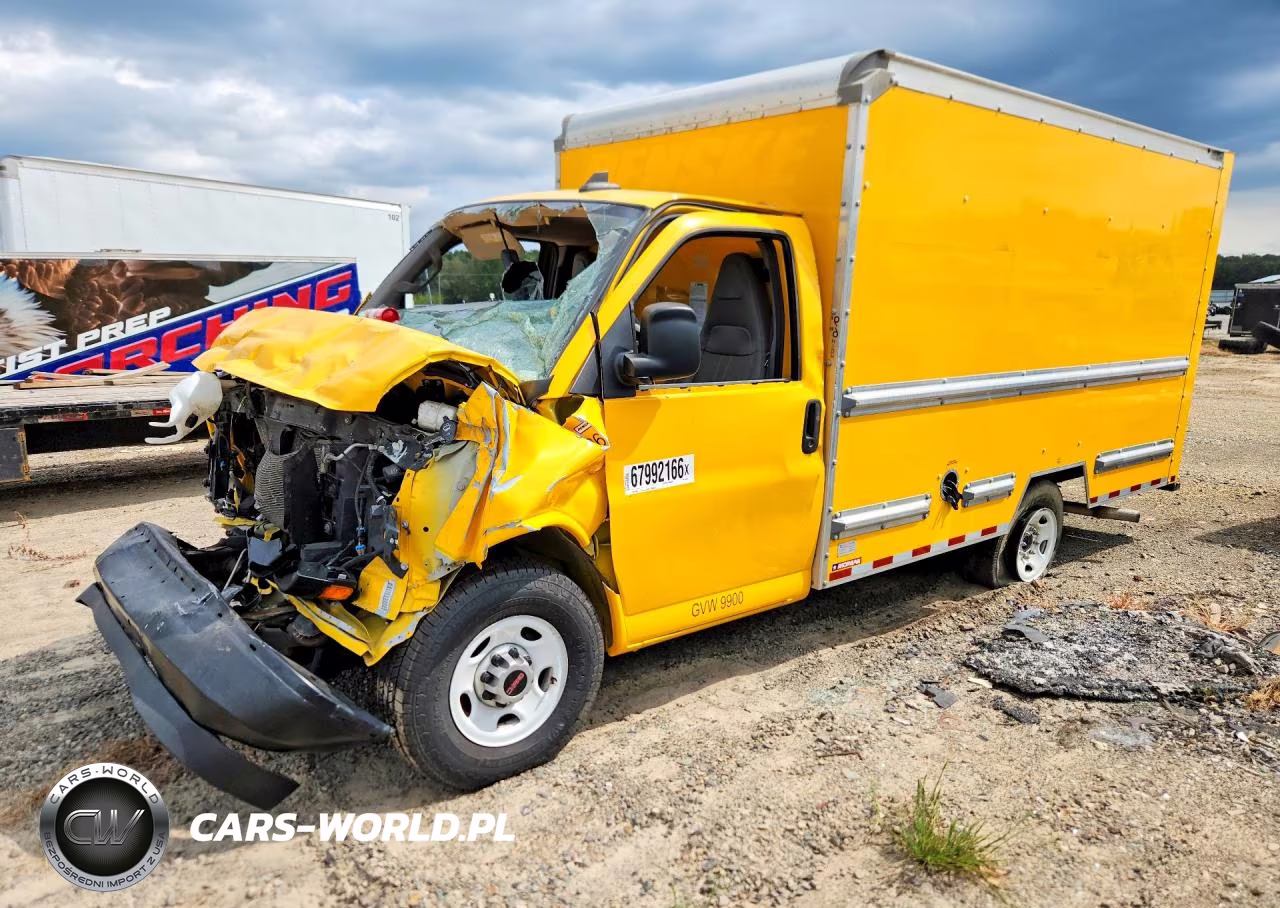 2023 GMC Savana Box Truck VIN:1GD07RFP5P1122681 - 1