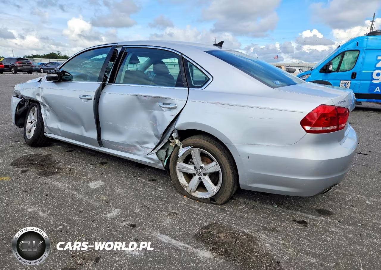 2014 Volkswagen Passat Se VIN:1VWBS7A3XEC114207 - 2