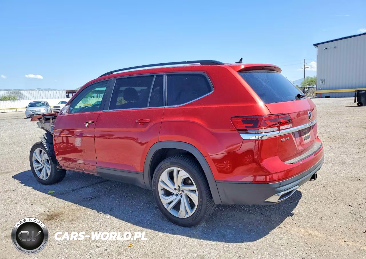 2021 Volkswagen Atlas Se VIN:1V2JR2CA5MC537511 - 2